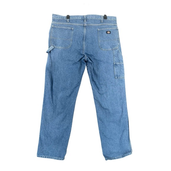 Dickies Jeans Carpenter Relaxed Straight Men's Size 42x34 Hammer Loop‎ - Picture 3 of 5